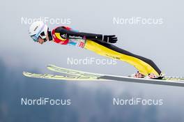 01.01.2016, Garmisch, Germany (GER): Killian Peier (SUI), Fischer - FIS world cup ski jumping, four hills tournament, individual HS140, Garmisch (GER). www.nordicfocus.com. © Laiho/NordicFocus. Every downloaded picture is fee-liable.
