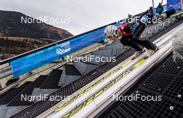 31.12.2015, Garmisch, Germany (GER): Luca Egloff (SUI), Fischer - FIS world cup ski jumping, four hills tournament, individual HS140, qualification, Garmisch (GER). www.nordicfocus.com. © Laiho/NordicFocus. Every downloaded picture is fee-liable.
