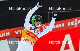 03.01.2016, Innsbruck, Austria (AUT): Peter Prevc (SLO) - FIS world cup ski jumping, four hills tournament, individual HS130, Innsbruck (AUT). www.nordicfocus.com. © Laiho/NordicFocus. Every downloaded picture is fee-liable.