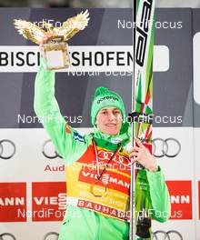 06.01.2016, Bischofshofen, Austria (AUT): Peter Prevc (SLO) - FIS world cup ski jumping, four hills tournament, individual HS140, Bischofshofen (AUT). www.nordicfocus.com. © Laiho/NordicFocus. Every downloaded picture is fee-liable.