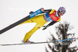 05.01.2016, Bischofshofen, Austria (AUT): Andreas Wellinger (GER) - FIS world cup ski jumping, four hills tournament, individual HS140, qualification, Bischofshofen (AUT). www.nordicfocus.com. © Laiho/NordicFocus. Every downloaded picture is fee-liable.