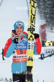 17.01.2016, Tauplitz/Bad Mitterndorf, Austria (AUT): Stefan Kraft (AUT) - FIS ski flying world championships, medals, Tauplitz/Bad Mitterndorf (AUT). www.nordicfocus.com. © Rauschendorfer/NordicFocus. Every downloaded picture is fee-liable.