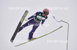 21.02.2016, Lahti, Finland (FIN): Stefan Kraft (AUT) - FIS world cup ski jumping, individual HS130, Lahti (FIN). www.nordicfocus.com. © Felgenhauer/NordicFocus. Every downloaded picture is fee-liable.