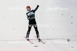 21.02.2016, Lahti, Finland (FIN): Karl Geiger (GER), Loeffler - FIS world cup ski jumping, individual HS130, Lahti (FIN). www.nordicfocus.com. © Laiho/NordicFocus. Every downloaded picture is fee-liable.