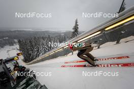 22.02.2016, Kuopio, Finland (FIN): Karl Geiger (GER), Loeffler - FIS world cup ski jumping, individual HS127, qualification,  Kuopio (FIN). www.nordicfocus.com. © Laiho/NordicFocus. Every downloaded picture is fee-liable.
