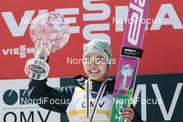18.03.2016, Planica, Slovenia (SLO): Sara Takanashi (JPN) - FIS world cup ski flying, cups, Planica (SLO). www.nordicfocus.com. © Modica/NordicFocus. Every downloaded picture is fee-liable.
