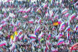 18.03.2016, Planica, Slovenia (SLO): Moving Flags in Planica   - FIS world cup ski flying, individual HS225, Planica (SLO). www.nordicfocus.com. © Modica/NordicFocus. Every downloaded picture is fee-liable.