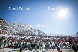18.03.2016, Planica, Slovenia (SLO): Spectators preparing for the competition  - FIS world cup ski flying, individual HS225, Planica (SLO). www.nordicfocus.com. © Modica/NordicFocus. Every downloaded picture is fee-liable.