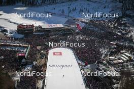 19.03.2016, Planica, Slovenia (SLO): View of Planica's spectators from the hill   - FIS world cup ski flying, team HS225, Planica (SLO). www.nordicfocus.com. © Modica/NordicFocus. Every downloaded picture is fee-liable.