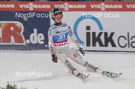 30.01.2016, Oberstdorf, Germany (GER): Ema Klinec (SLO) - FIS world cup ski jumping ladies, individual HS106, Oberstdorf (GER). www.nordicfocus.com. © Manzoni/NordicFocus. Every downloaded picture is fee-liable.