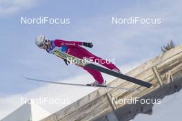 30.01.2016, Oberstdorf, Germany (GER): Sabrina Windmueller (SUI) - FIS world cup ski jumping ladies, individual HS106, Oberstdorf (GER). www.nordicfocus.com. © Manzoni/NordicFocus. Every downloaded picture is fee-liable.