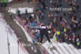 30.01.2016, Oberstdorf, Germany (GER): Carina Vogt (GER) - FIS world cup ski jumping ladies, individual HS106, Oberstdorf (GER). www.nordicfocus.com. © Manzoni/NordicFocus. Every downloaded picture is fee-liable.