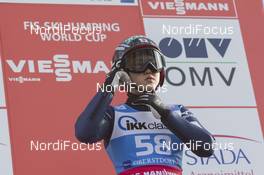 29.01.2016, Oberstdorf, Germany (GER): Yuki Ito (JPN) - FIS world cup ski jumping ladies, training, Oberstdorf (GER). www.nordicfocus.com. © Manzoni/NordicFocus. Every downloaded picture is fee-liable.