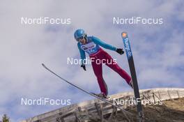 29.01.2016, Oberstdorf, Germany (GER): Xinyue Chang (CHN) - FIS world cup ski jumping ladies, training, Oberstdorf (GER). www.nordicfocus.com. © Manzoni/NordicFocus. Every downloaded picture is fee-liable.