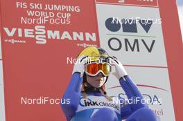 29.01.2016, Oberstdorf, Germany (GER): Julia Kykkaenen (FIN) - FIS world cup ski jumping ladies, training, Oberstdorf (GER). www.nordicfocus.com. © Manzoni/NordicFocus. Every downloaded picture is fee-liable.