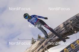 29.01.2016, Oberstdorf, Germany (GER): Katja Podzun (SLO) - FIS world cup ski jumping ladies, training, Oberstdorf (GER). www.nordicfocus.com. © Manzoni/NordicFocus. Every downloaded picture is fee-liable.