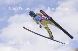 29.01.2016, Oberstdorf, Germany (GER): Spela Rogelj (SLO) - FIS world cup ski jumping ladies, training, Oberstdorf (GER). www.nordicfocus.com. © Manzoni/NordicFocus. Every downloaded picture is fee-liable.