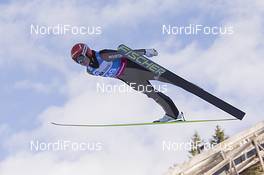29.01.2016, Oberstdorf, Germany (GER): Carina Vogt (GER) - FIS world cup ski jumping ladies, training, Oberstdorf (GER). www.nordicfocus.com. © Manzoni/NordicFocus. Every downloaded picture is fee-liable.