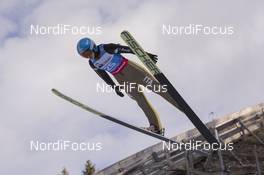 29.01.2016, Oberstdorf, Germany (GER): Lara Malsiner (ITA) - FIS world cup ski jumping ladies, training, Oberstdorf (GER). www.nordicfocus.com. © Manzoni/NordicFocus. Every downloaded picture is fee-liable.