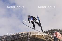 29.01.2016, Oberstdorf, Germany (GER): Coline Mattel (FRA) - FIS world cup ski jumping ladies, training, Oberstdorf (GER). www.nordicfocus.com. © Manzoni/NordicFocus. Every downloaded picture is fee-liable.