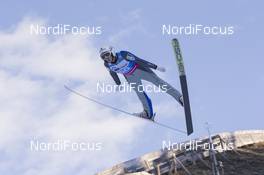 29.01.2016, Oberstdorf, Germany (GER): Daniela Iraschko-Stolz (AUT) - FIS world cup ski jumping ladies, training, Oberstdorf (GER). www.nordicfocus.com. © Manzoni/NordicFocus. Every downloaded picture is fee-liable.