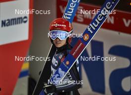 04.02.2016, Oslo, Norway (NOR): Katharina Althaus (GER) - FIS world cup ski jumping ladies, individual HS134, Oslo (NOR). www.nordicfocus.com. © Felgenhauer/NordicFocus. Every downloaded picture is fee-liable.