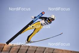 04.02.2016, Oslo, Norway (NOR): Elena Runggaldier (ITA) - FIS world cup ski jumping ladies, individual HS134, Oslo (NOR). www.nordicfocus.com. © Felgenhauer/NordicFocus. Every downloaded picture is fee-liable.