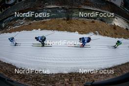 31.01.2016, Molina di Fiemme, Italy (ITA): Jimmie Johnsson (SWE), Audun Laugaland (NOR), Klas Nilsson (SWE), Petr Novak (CZE), (l-r)  - Ski Classics and FIS Marathon Cup Marcialonga, Molina di Fiemme (ITA). www.nordicfocus.com. © Rauschendorfer/NordicFocus. Every downloaded picture is fee-liable.