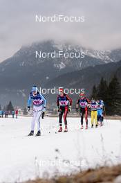 31.01.2016, Molina di Fiemme, Italy (ITA): Seraina Boner (SUI), Katerina Smutna (AUT), Justyna Kowalczyk (POL), Masako Ishida (JAP), (l-r)  - Ski Classics and FIS Marathon Cup Marcialonga, Molina di Fiemme (ITA). www.nordicfocus.com. © Rauschendorfer/NordicFocus. Every downloaded picture is fee-liable.