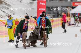 07.02.2016, Seefeld, Austria (AUT): start cannon - Visma Ski Classics Kaiser Maximilian Lauf, Seefeld (AUT). www.nordicfocus.com. © Rauschendorfer/NordicFocus. Every downloaded picture is fee-liable.