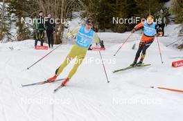 07.02.2016, Seefeld, Austria (AUT): Vetle Thyli (NOR), Jiri Rocarek (CZE), (l-r)  - Visma Ski Classics Kaiser Maximilian Lauf, Seefeld (AUT). www.nordicfocus.com. © Rauschendorfer/NordicFocus. Every downloaded picture is fee-liable.