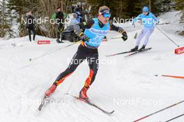 07.02.2016, Seefeld, Austria (AUT): Antti Lampinen (FIN), Bill Impola (SWE), (l-r)  - Visma Ski Classics Kaiser Maximilian Lauf, Seefeld (AUT). www.nordicfocus.com. © Rauschendorfer/NordicFocus. Every downloaded picture is fee-liable.