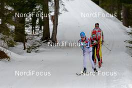 07.02.2016, Seefeld, Austria (AUT): Seraina Boner (SUI), Katerina Smutna (AUT), Astrid Oeyre Slind (NOR), (l-r)  - Visma Ski Classics Kaiser Maximilian Lauf, Seefeld (AUT). www.nordicfocus.com. © Rauschendorfer/NordicFocus. Every downloaded picture is fee-liable.