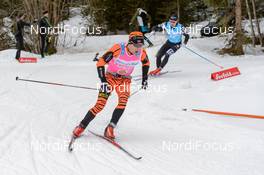 07.02.2016, Seefeld, Austria (AUT): Stian Hoelgaard (NOR), Marcus Johansson (SWE), (l-r)  - Visma Ski Classics Kaiser Maximilian Lauf, Seefeld (AUT). www.nordicfocus.com. © Rauschendorfer/NordicFocus. Every downloaded picture is fee-liable.