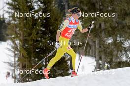 07.02.2016, Seefeld, Austria (AUT): Astrid Oeyre Slind (NOR) - Visma Ski Classics Kaiser Maximilian Lauf, Seefeld (AUT). www.nordicfocus.com. © Rauschendorfer/NordicFocus. Every downloaded picture is fee-liable.
