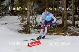 07.02.2016, Seefeld, Austria (AUT): Rikard Tynell (SWE) - Visma Ski Classics Kaiser Maximilian Lauf, Seefeld (AUT). www.nordicfocus.com. © Rauschendorfer/NordicFocus. Every downloaded picture is fee-liable.
