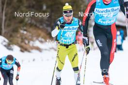 07.02.2016, Seefeld, Austria (AUT): Valerio Leccardi (SUI) - Visma Ski Classics Kaiser Maximilian Lauf, Seefeld (AUT). www.nordicfocus.com. © Rauschendorfer/NordicFocus. Every downloaded picture is fee-liable.