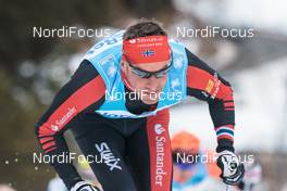 07.02.2016, Seefeld, Austria (AUT): Anders Aukland (NOR) - Visma Ski Classics Kaiser Maximilian Lauf, Seefeld (AUT). www.nordicfocus.com. © Rauschendorfer/NordicFocus. Every downloaded picture is fee-liable.