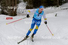07.02.2016, Seefeld, Austria (AUT): Florian Rohde (GER) - Visma Ski Classics Kaiser Maximilian Lauf, Seefeld (AUT). www.nordicfocus.com. © Rauschendorfer/NordicFocus. Every downloaded picture is fee-liable.