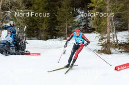 07.02.2016, Seefeld, Austria (AUT): Joergen Aukland (NOR) - Visma Ski Classics Kaiser Maximilian Lauf, Seefeld (AUT). www.nordicfocus.com. © Rauschendorfer/NordicFocus. Every downloaded picture is fee-liable.