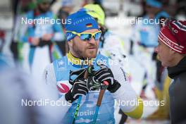 13.02.2016, Cortina-Toblach, Italy (ITA): faces during warm up   - Ski Classics, Cortina-Toblach (ITA). www.nordicfocus.com. © Modica/NordicFocus. Every downloaded picture is fee-liable.