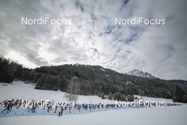 13.02.2016, Cortina-Toblach, Italy (ITA): The mass start    - Ski Classics, Cortina-Toblach (ITA). www.nordicfocus.com. © Modica/NordicFocus. Every downloaded picture is fee-liable.