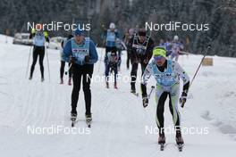 13.02.2016, Cortina-Toblach, Italy (ITA): Competitors during the race   - Ski Classics, Cortina-Toblach (ITA). www.nordicfocus.com. © Modica/NordicFocus. Every downloaded picture is fee-liable.