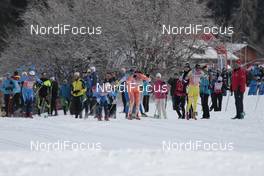13.02.2016, Cortina-Toblach, Italy (ITA): Ladies start of the race   - Ski Classics, Cortina-Toblach (ITA). www.nordicfocus.com. © Modica/NordicFocus. Every downloaded picture is fee-liable.