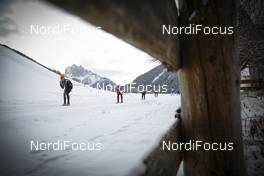 13.02.2016, Cortina-Toblach, Italy (ITA): competitors after the start of the race   - Ski Classics, Cortina-Toblach (ITA). www.nordicfocus.com. © Modica/NordicFocus. Every downloaded picture is fee-liable.