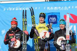 03.12.2016, Livigno, Italy (ITA): Katerina Smutna (CZE), Britta Johansson Norgren (SWE), Sara Lindborg (SWE), (l-r) - Ski Classics La Sgambeda, Livigno (ITA). www.nordicfocus.com. © Rauschendorfer/NordicFocus. Every downloaded picture is fee-liable.