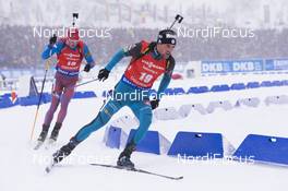 08.01.2017, Oberhof, Germany (GER): Simon Desthieux (FRA) -  IBU world cup biathlon, mass men, Oberhof (GER). www.nordicfocus.com. © Manzoni/NordicFocus. Every downloaded picture is fee-liable.