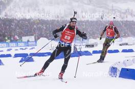 08.01.2017, Oberhof, Germany (GER): Benjamin Weger (SUI) -  IBU world cup biathlon, mass men, Oberhof (GER). www.nordicfocus.com. © Manzoni/NordicFocus. Every downloaded picture is fee-liable.