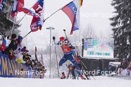 08.01.2017, Oberhof, Germany (GER): Ondrej Moravec (CZE) -  IBU world cup biathlon, mass men, Oberhof (GER). www.nordicfocus.com. © Manzoni/NordicFocus. Every downloaded picture is fee-liable.