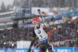 08.01.2017, Oberhof, Germany (GER): Franziska Hildebrand (GER) -  IBU world cup biathlon, mass women, Oberhof (GER). www.nordicfocus.com. © Manzoni/NordicFocus. Every downloaded picture is fee-liable.